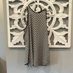 Army green striped tank